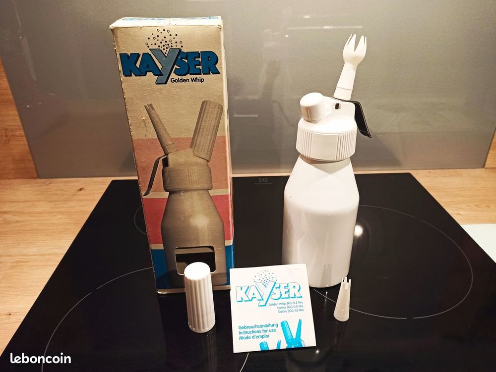 Siphon Cr&egrave;me Chantilly de marque Kayser Cuisine