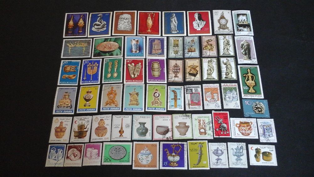 Timbres sur l'art 