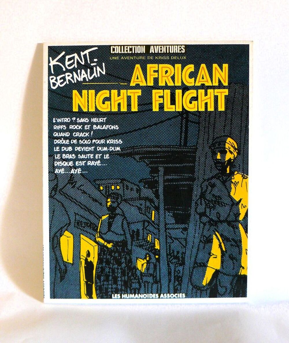 EO Une aventure de Kriss Delux : African night fly - 1984 Livres et BD