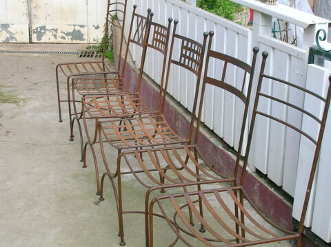  6 chaise fer forge 0 Tourouzelle (11)