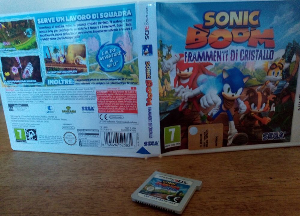 Sonic Boom Le Cristal bris&eacute; Nintendo 3 DS (Frammenti di cris Consoles et jeux vidos