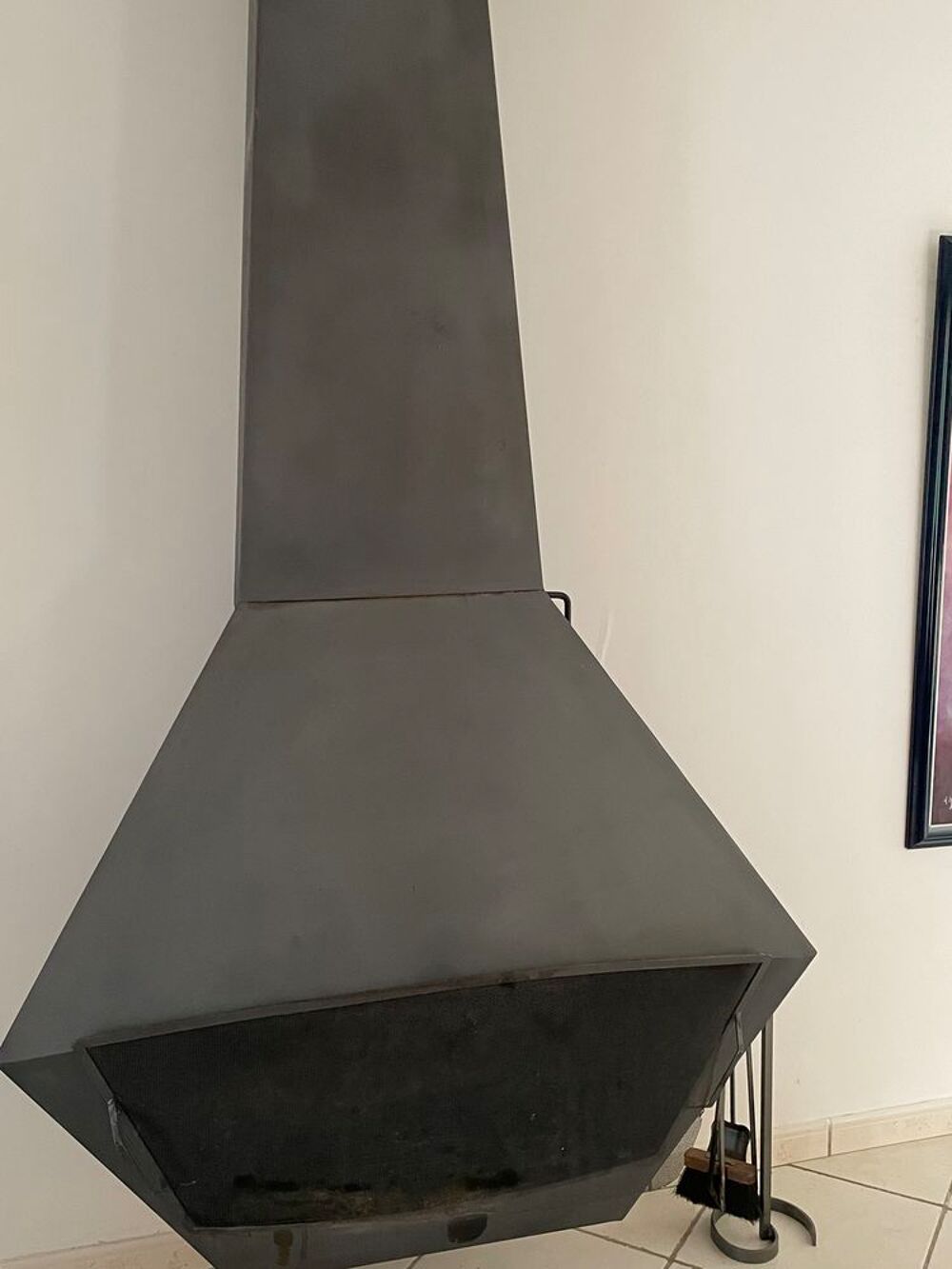 Chemin&eacute;e bois Dcoration