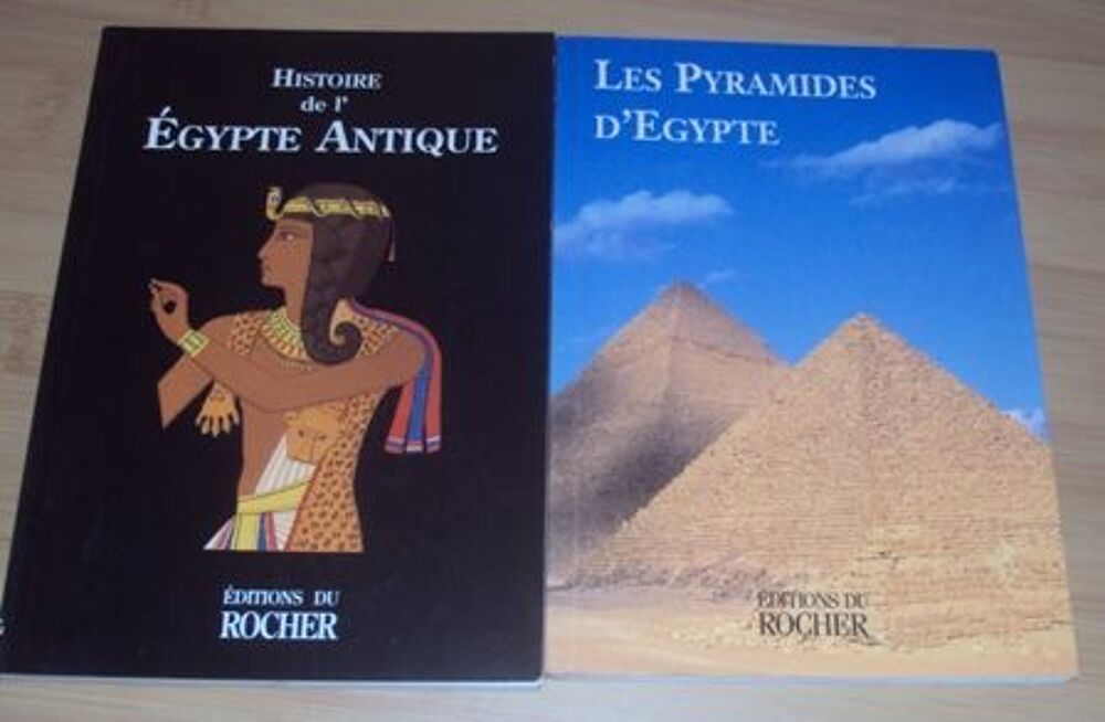 2 Livres illustr&eacute;s sur l'Egypte (6  pi&egrave;ce) Livres et BD