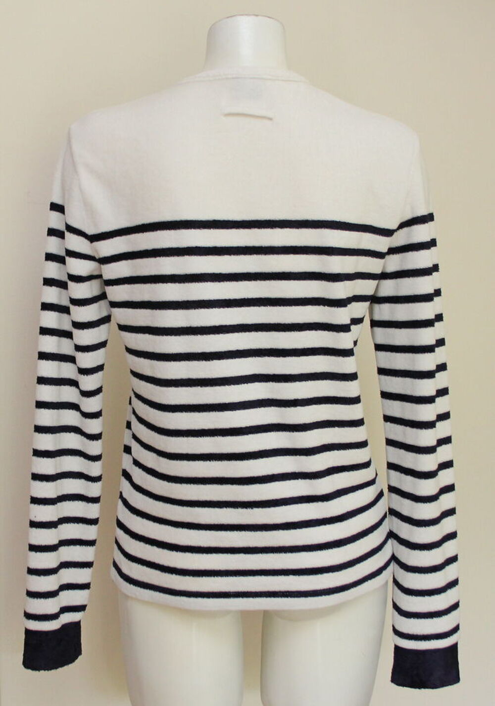 Sweat velours &eacute;ponge marini&egrave;re J.P GAULTIER Vêtements
