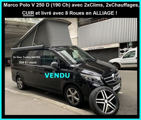 Mercedes Classe V 250 D 190Ch Marco Polo WESTFALIA avec Cuisine CUIR DISTRONIC 2017 occasion Nantes 44000