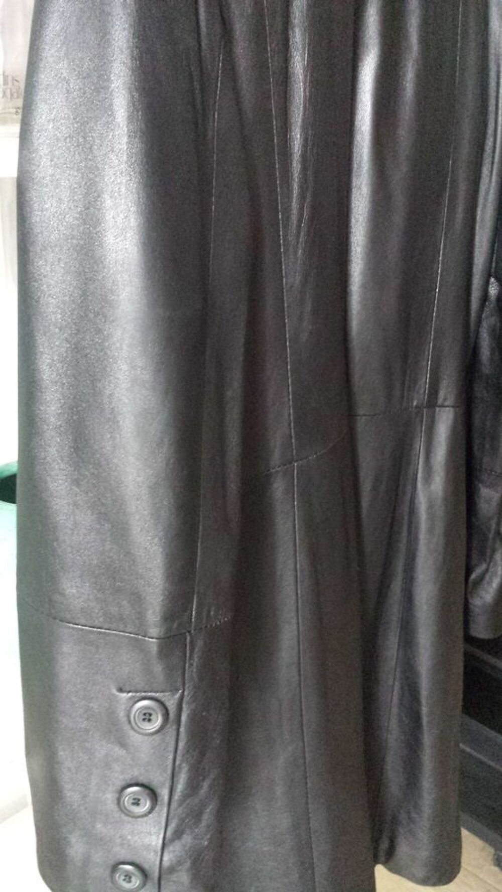 MANTEAU CUIR FEMME Vêtements