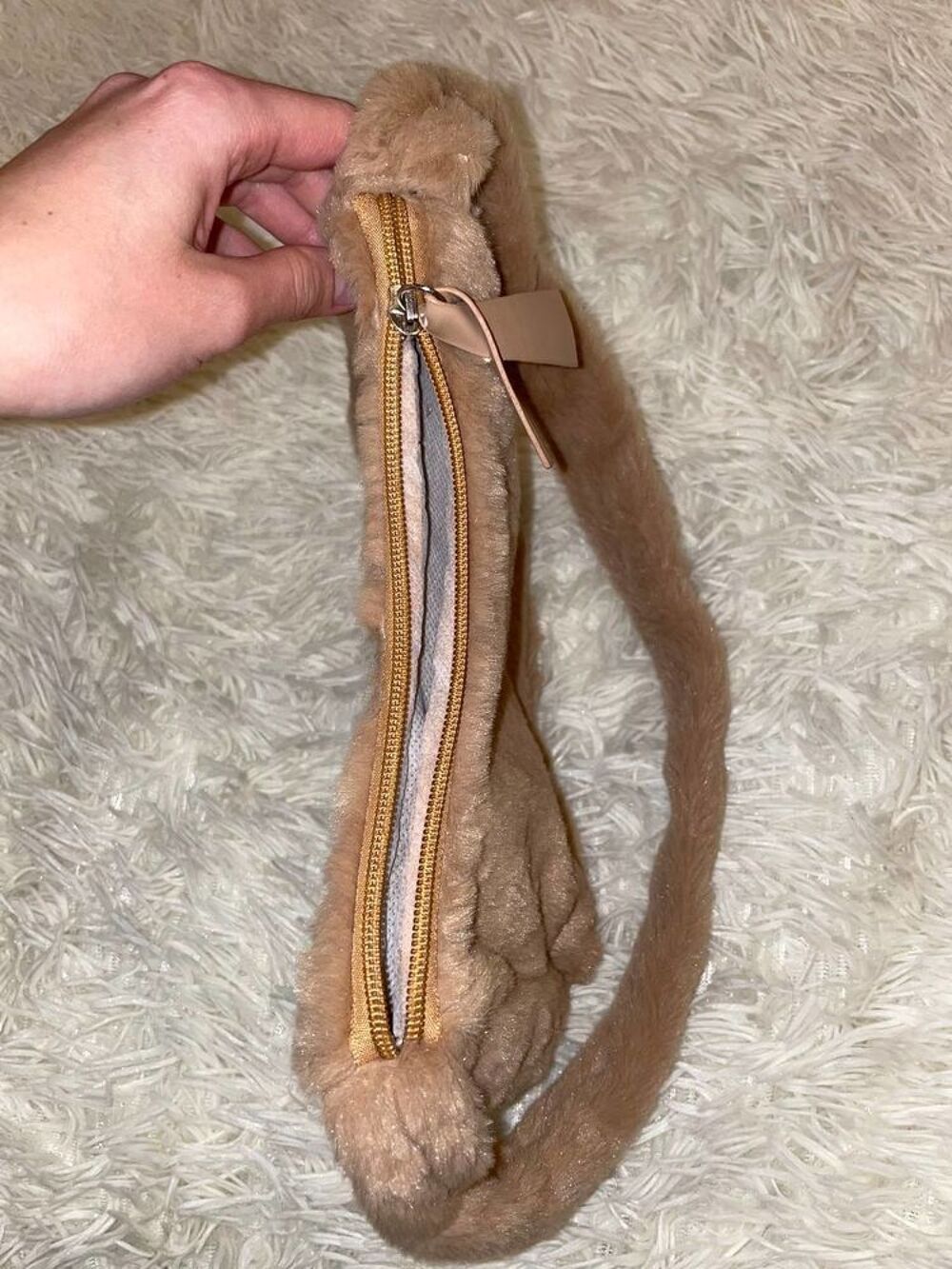 Petit sac en peluche Décoration