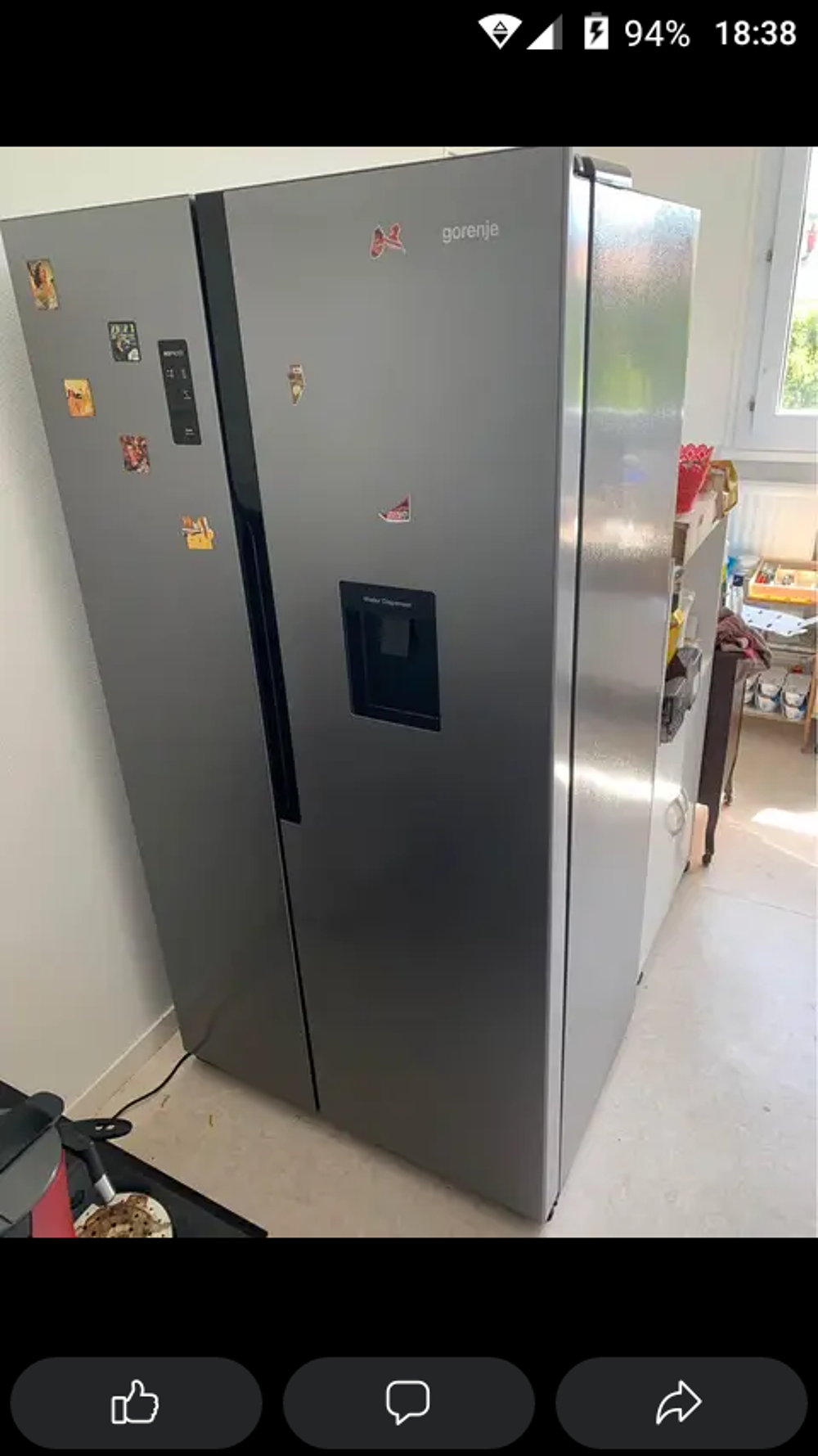 Frigo am&eacute;ricain 2 porte Electrom�nager