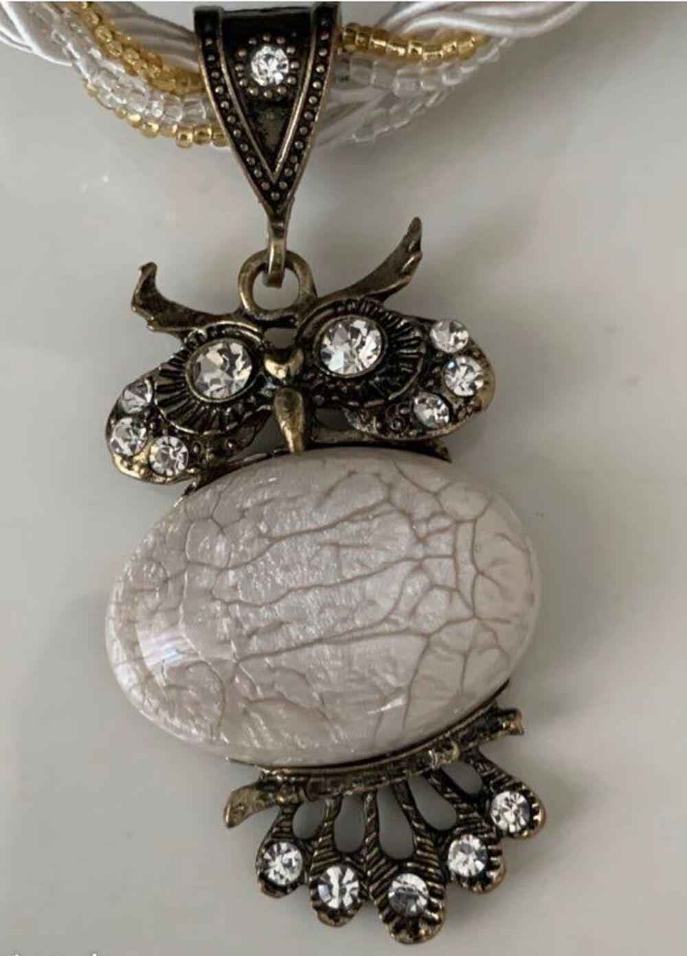 collier pendentif hiboux Bijoux et montres