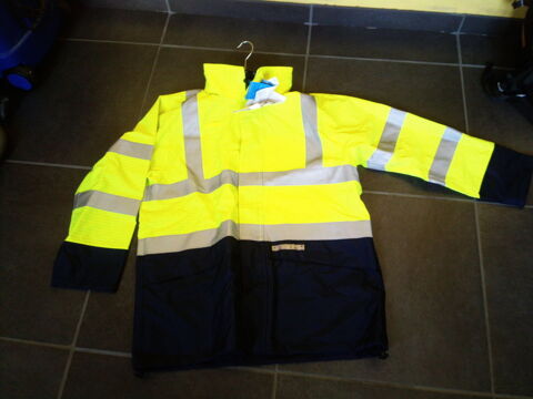 Veste parka fluo reflechissant et impermeable Ensisheim (68)