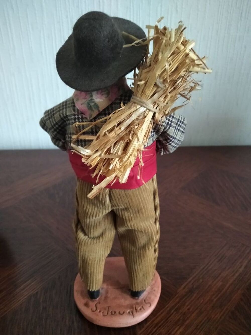 2 grands santons de provence D�coration