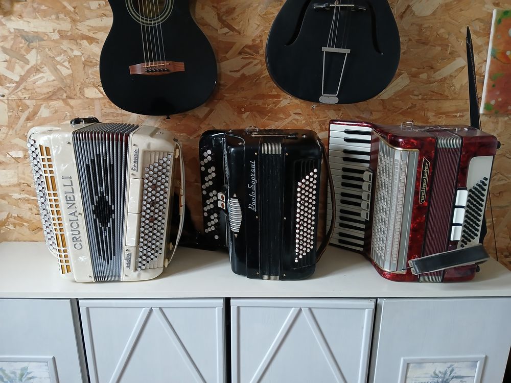 Accordeon , Paolo Soprani 60 Basse Instruments de musique