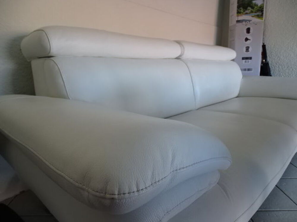 CANAPE CUIR 3 PLACES Meubles