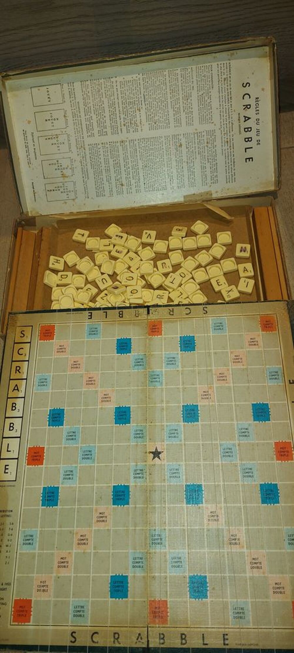 Jeu de soci&eacute;t&eacute; Scrabble 4 pers. Jeux / jouets