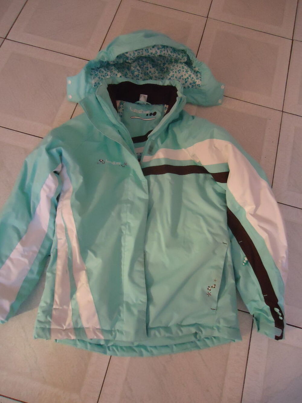 ANORAK BLANC BLEU Vêtements enfants