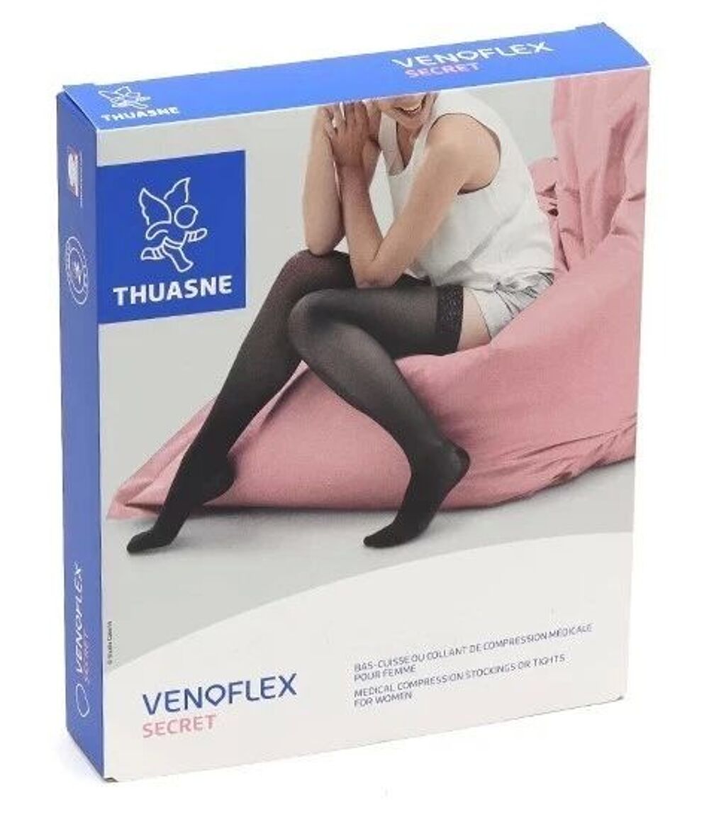 Chaussettes de contention Secret FEMME Classe 2 Thuasne Veno Vtements