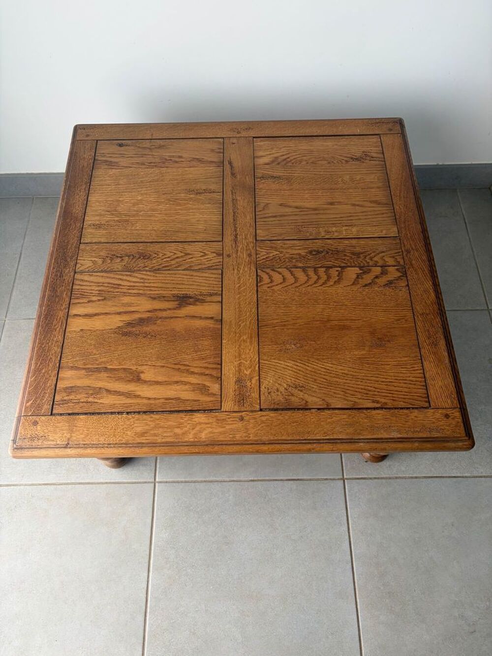 table de salon en ch&ecirc;ne massif Meubles