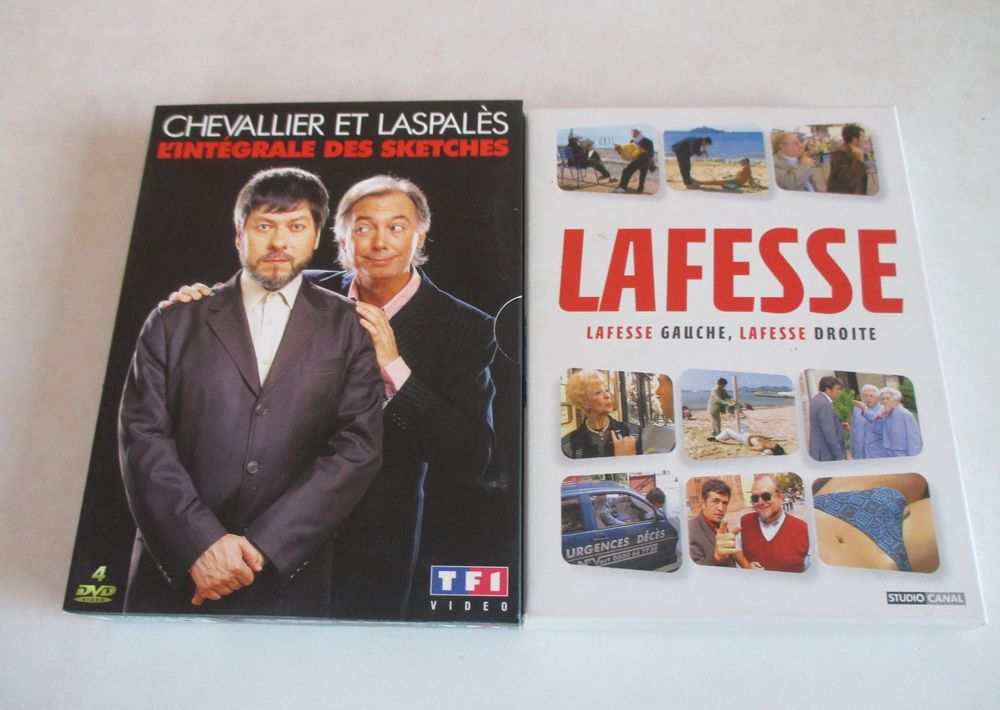 Lot de deux DVDS d'humoristes DVD et blu-ray