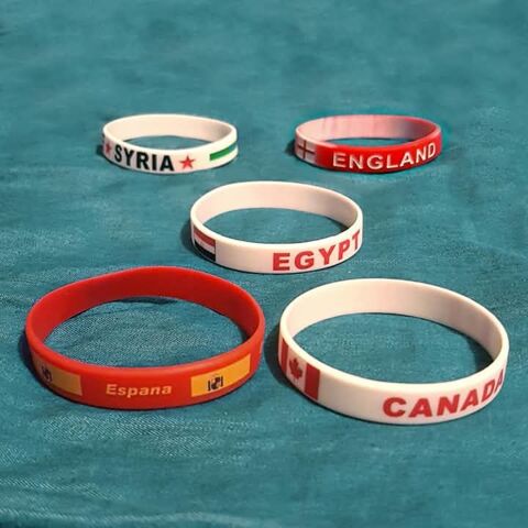 Bracelet Espana, Canada, Egypt, England, Syria 1.5 N�mes (30)