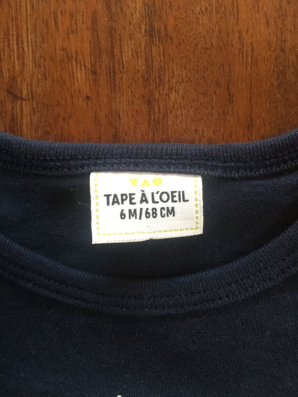 Tee shirt manches longues enfant gar&ccedil;on " Tape &agrave; l' o Vêtements enfants