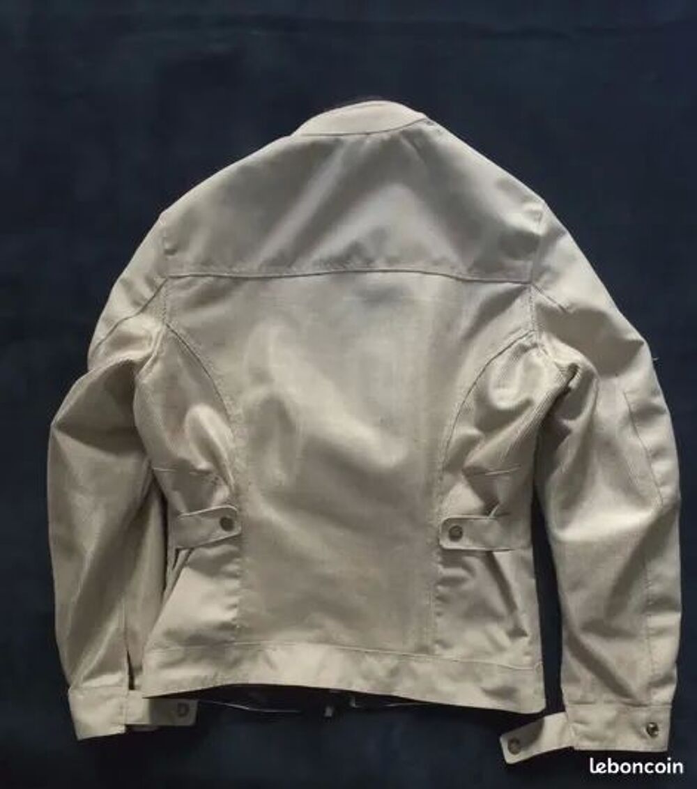 Blouson moto femme helstons stoner femme tissu mesh Vêtements