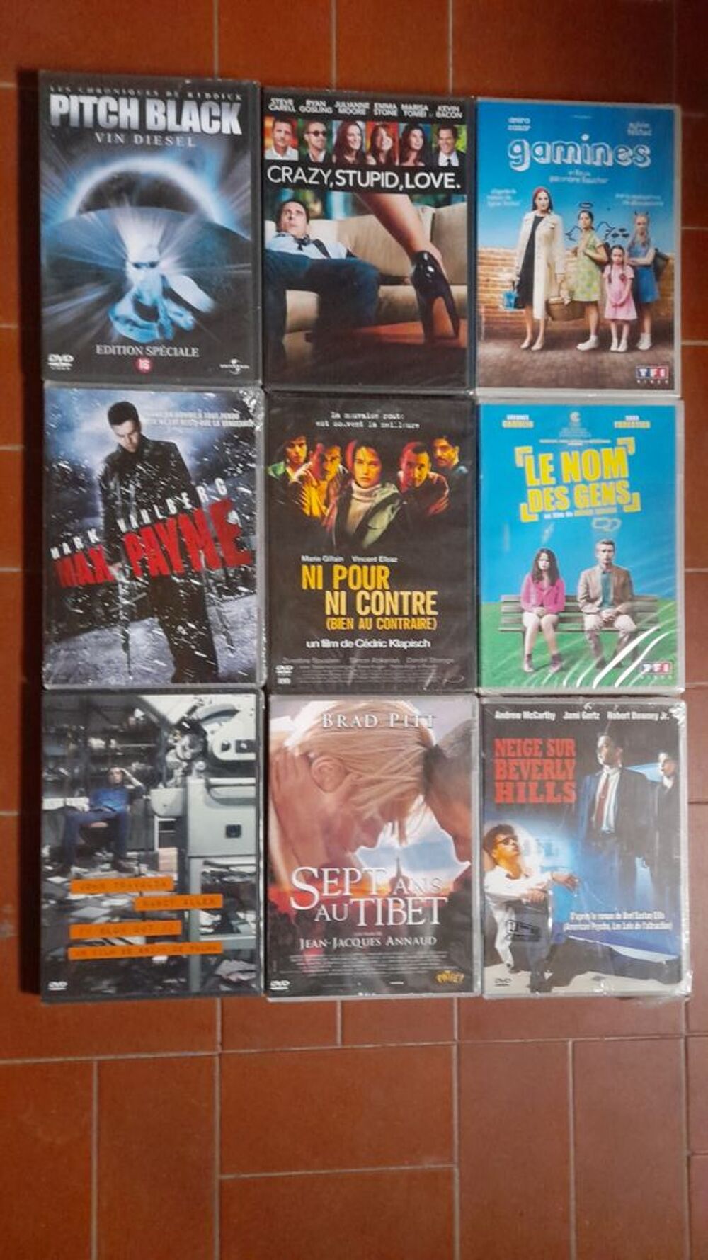 DVD NEUFS SOUS BLISTER (cellophane) &agrave; 3 euros pi&egrave;ce DVD et blu-ray