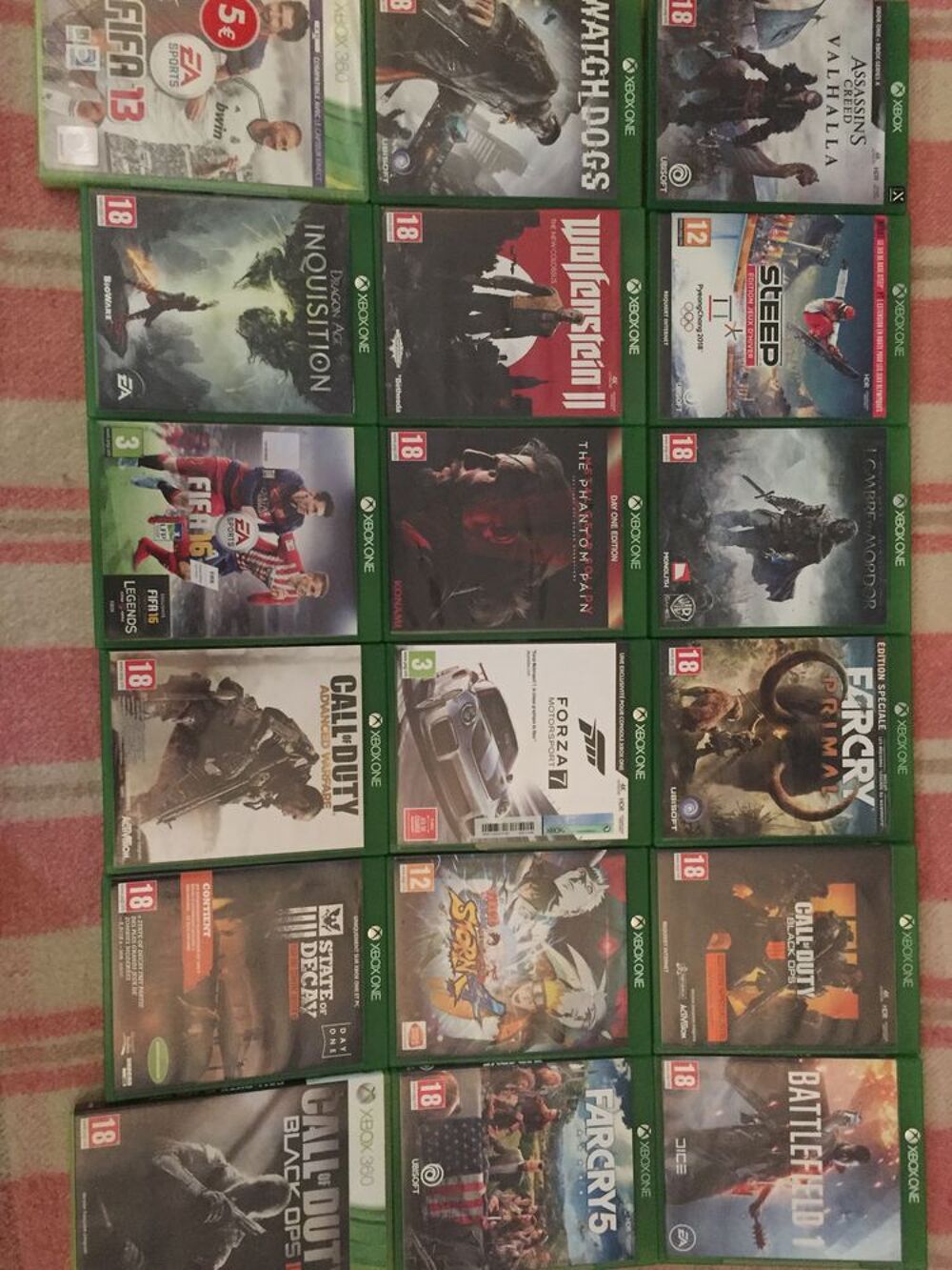JEUX XBOX ONE Consoles et jeux vidéos