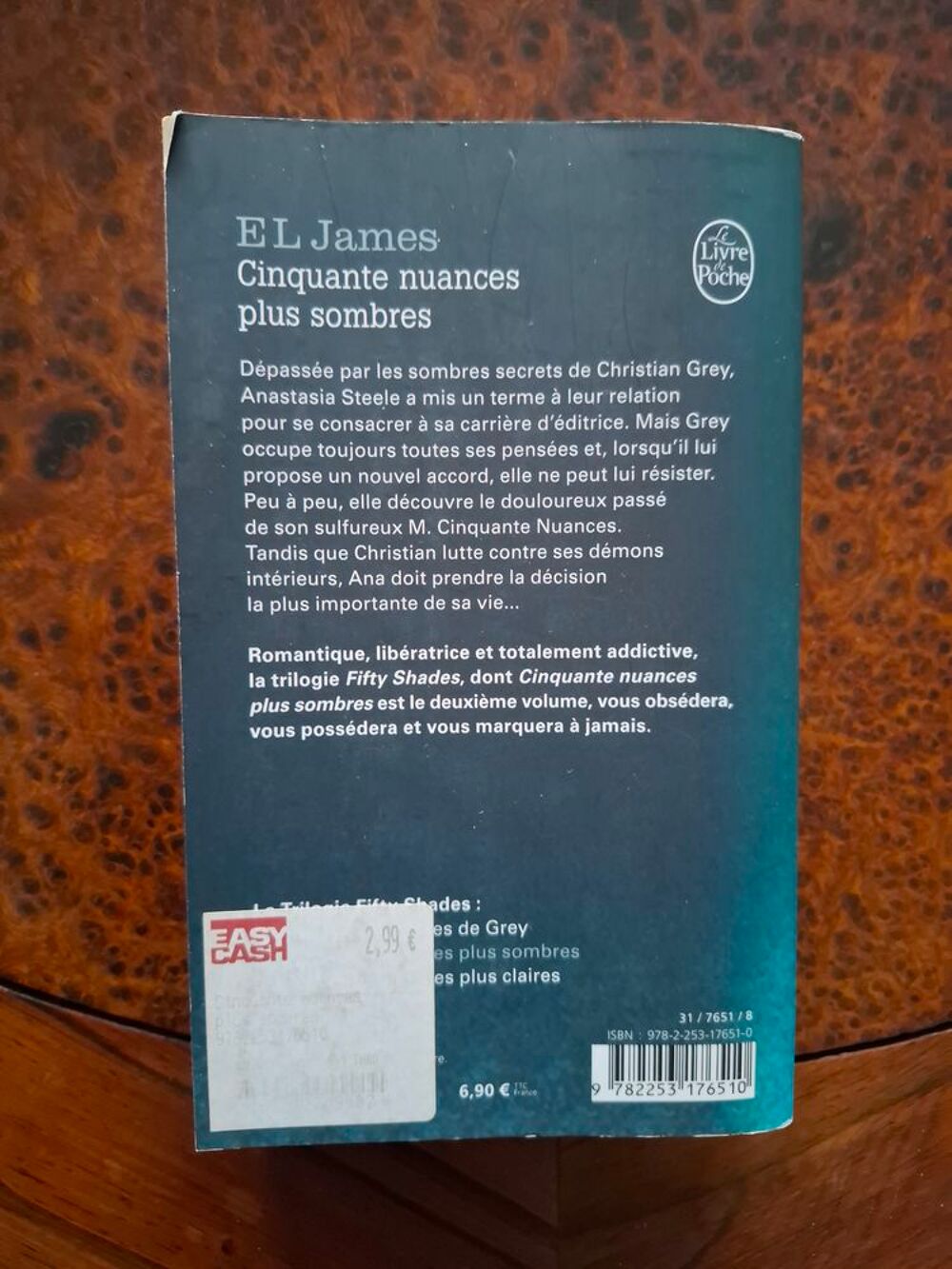 Cinquante nuances plus sombres Tome 2 - E.L. James - 2014 Livres et BD