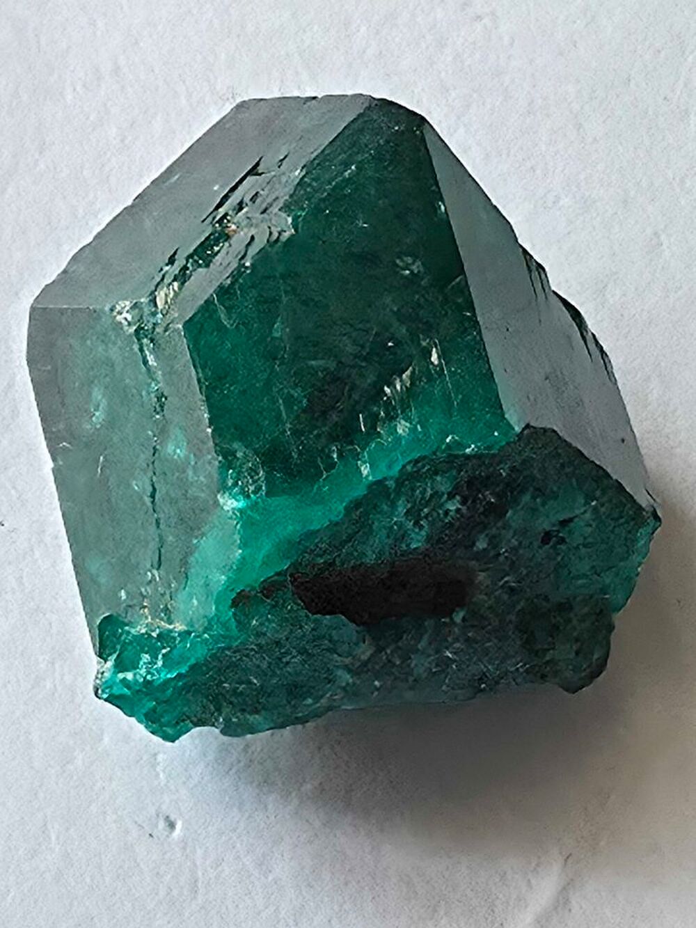 Superbe Dioptase Verte Emeraude du Katanga RDC 