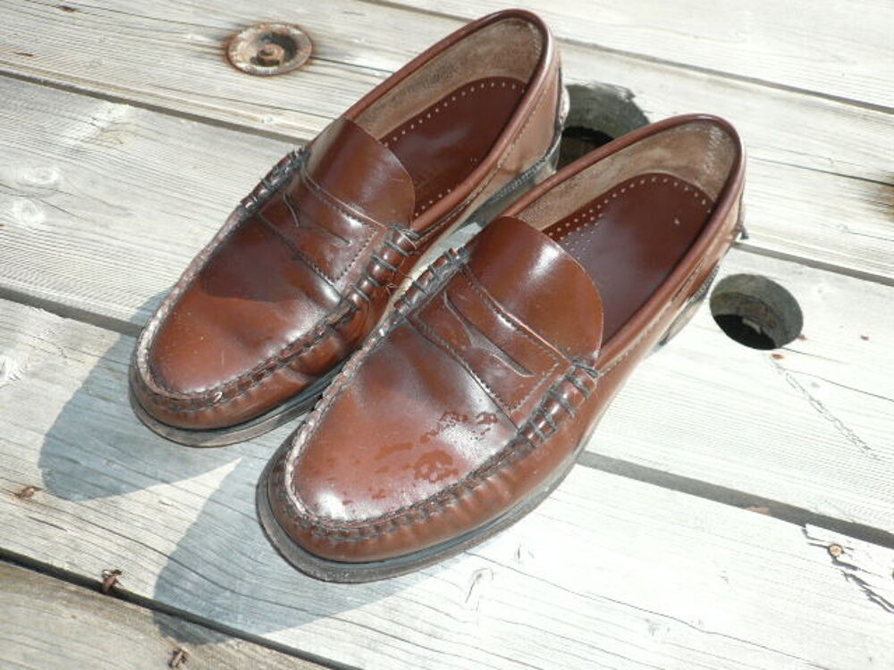 MOCASSIN SEBAGO MARRON 41 Chaussures