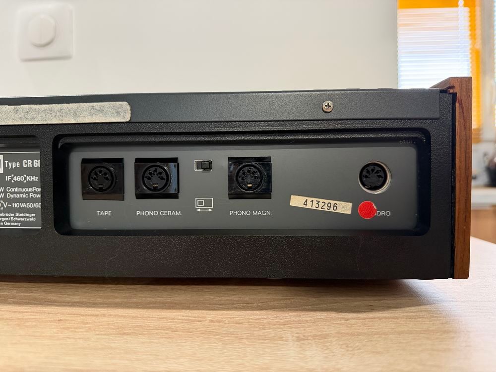 Ampli-tuner DUAL CR60 DANS UN ETAT EXCEPTIONNEL Audio et hifi