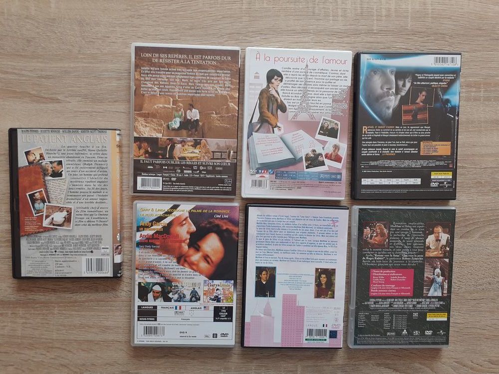 5 DVD "La Mort te va si bien " , etc .... DVD et blu-ray