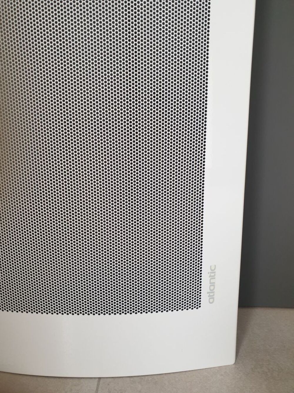 Radiateur &eacute;lectrique Solius Digital- Vertical - blanc 1500w Bricolage