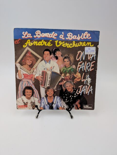 Vinyle 45 tours La Bande  Basile : Andr Verchuren : On va 2 Vulbens (74)