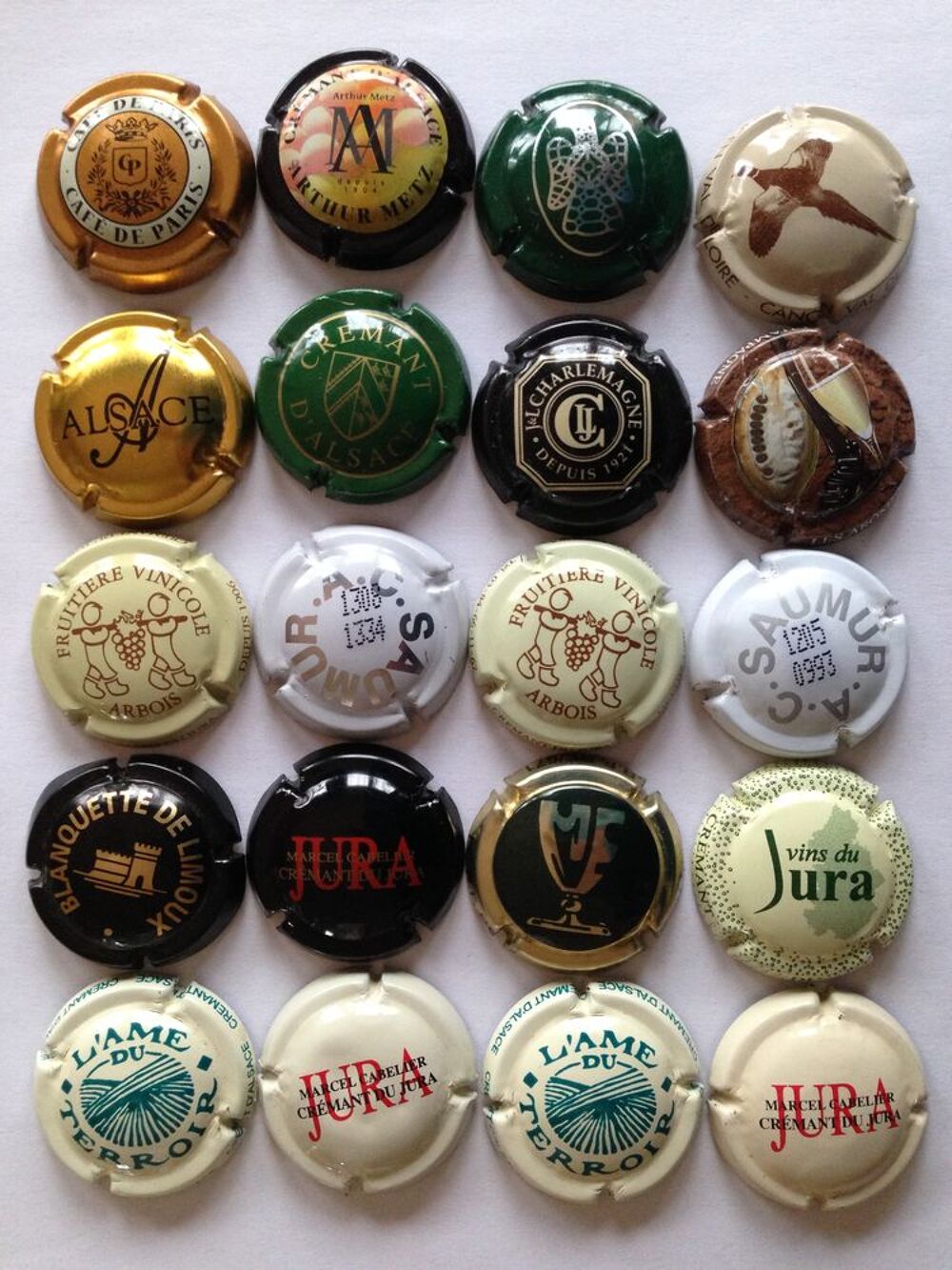 Capsules de Champagne et autres. 
