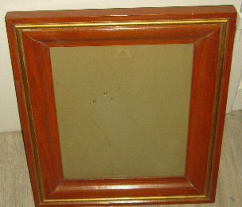 Cadre bois photo epaisseur 20mm merisier or 15 Versailles (78)