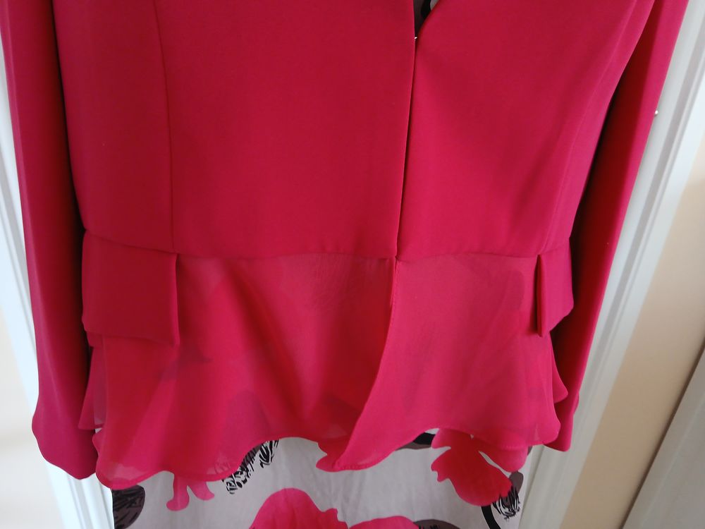 Ensemble robe et veste satin Un Jour Ailleurs - taille 46 Vêtements