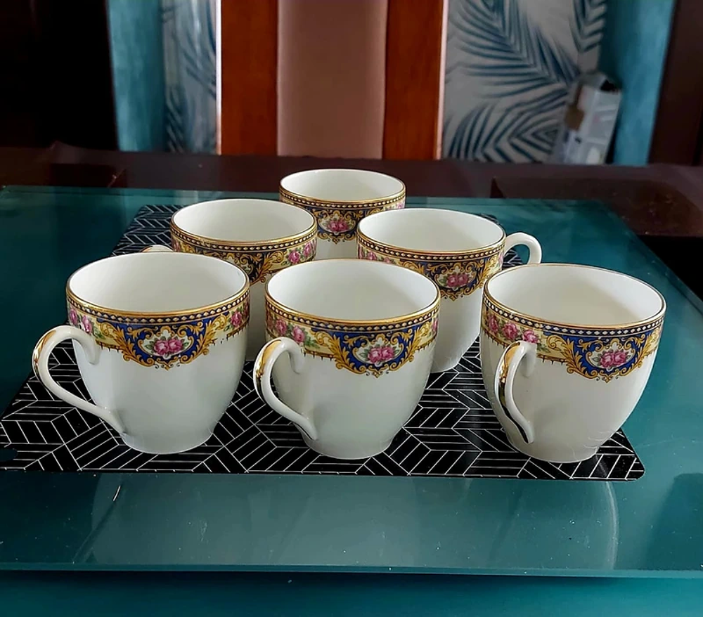 SERVICE DE TABLE PORCELAINE LIMOGES LETOURNEUR VALMONT Décoration