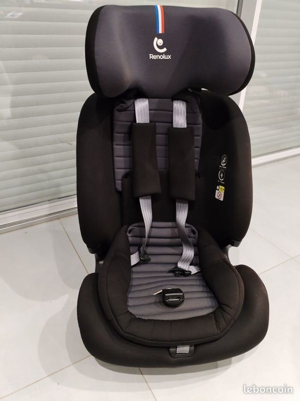 Si&egrave;ge auto isofix &eacute;volutif renolux Puériculture