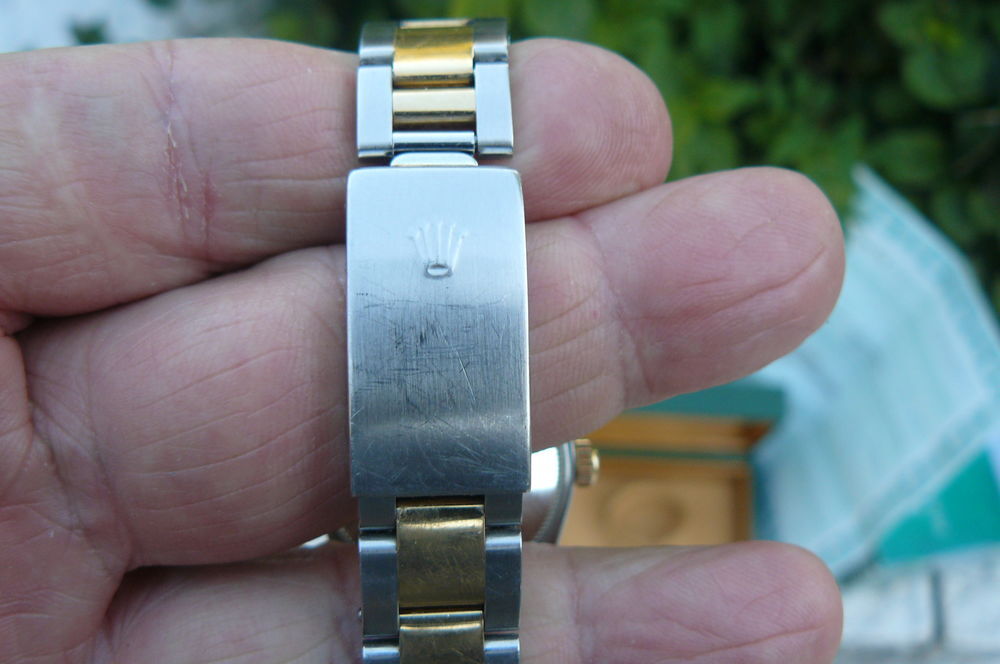 Rolex DateJust 31 Or &amp; Acier avec boite &amp; papiers ... Bijoux et montres
