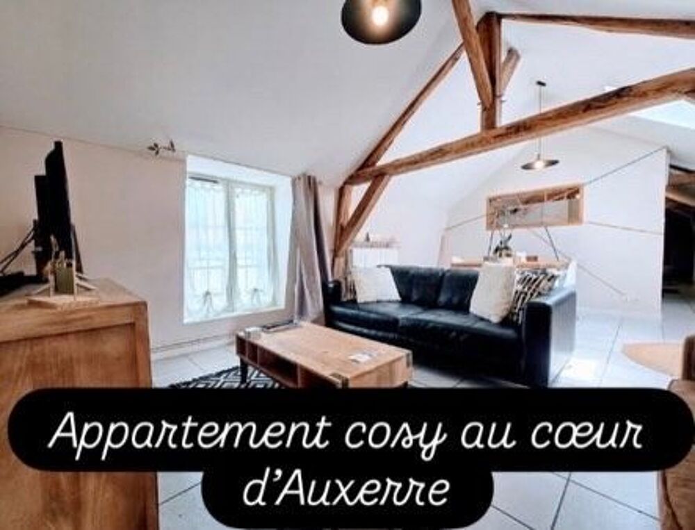 Vente Appartement Appartement cosy 3 pièces ? Hyper-centre Auxerre Joux-la-ville