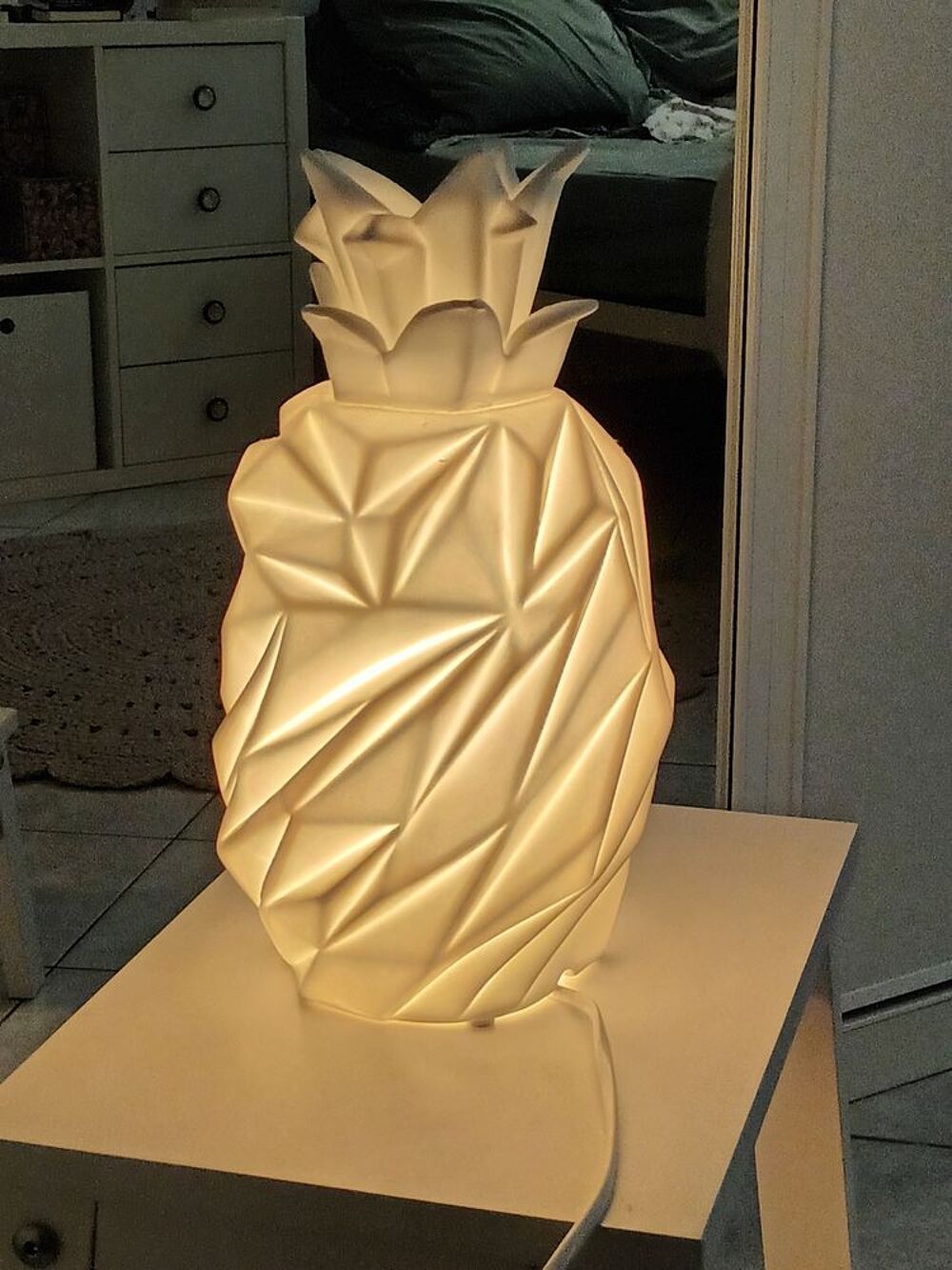 Lampe ananas Décoration