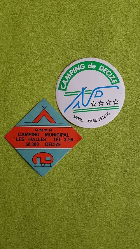 AUTOCOLLANTS CAMPING DE DECIZE 0 Toulouse (31)