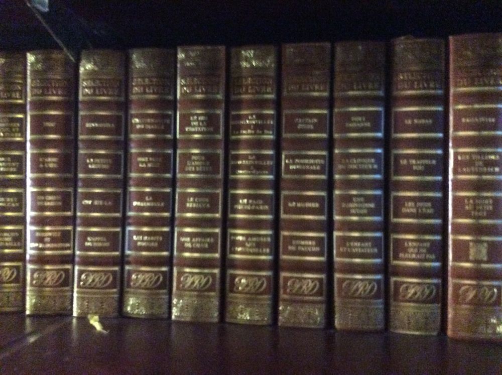 LIVRES COLLECTION SELECTION READER DIGEST Livres et BD