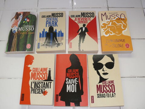 7 livres de Guillaume Musso Saintes (17)
