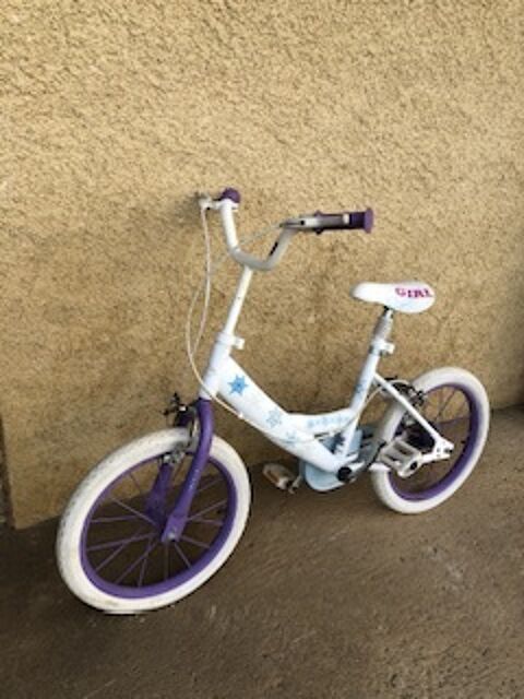 Vélo enfant blanc et violet Samatan (32)