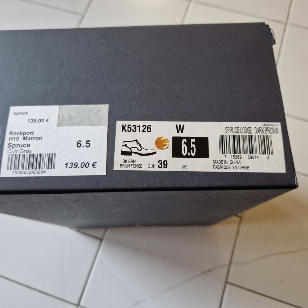 CHAUSSURES ROCKPORT HOMME Chaussures