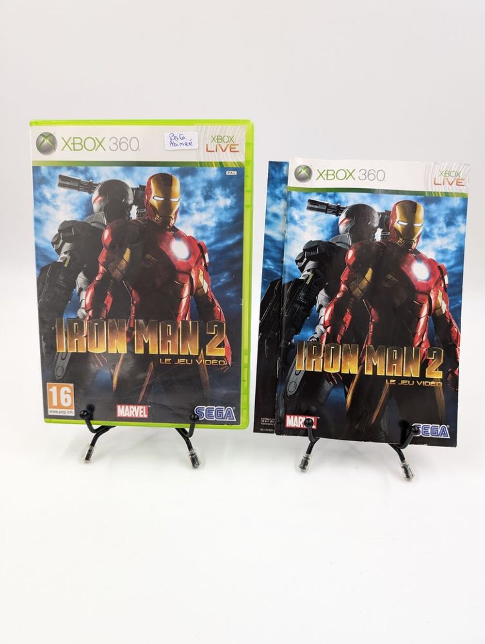 Jeu Xbox 360 Iron Man 2 Le Jeu Vid&eacute;o en boite, complet (boit Consoles et jeux vidéos