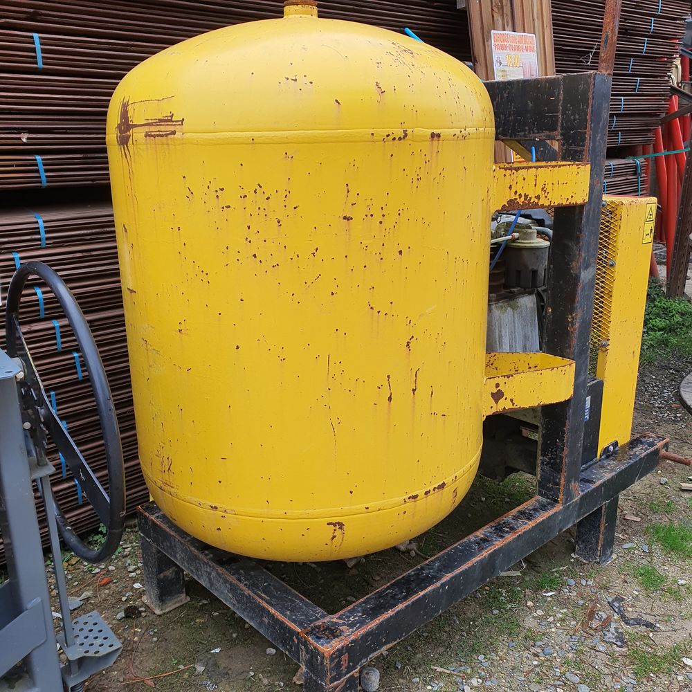 COMPRESSEUR Jaune AGRICOLE - Pour Prise de Force Bricolage