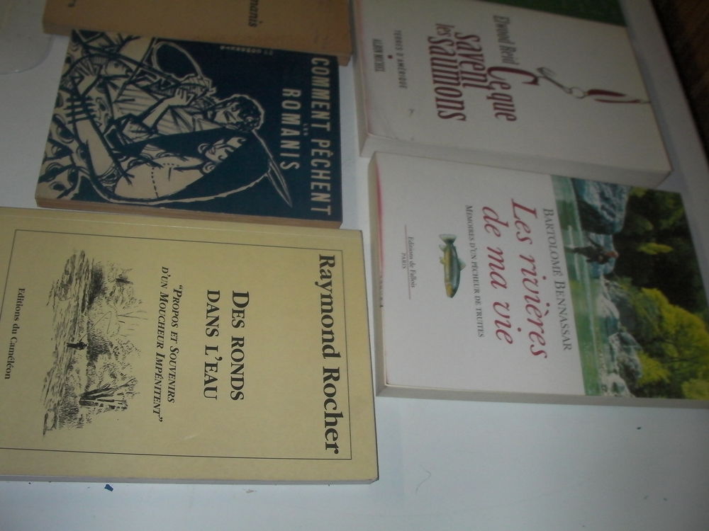 7 LIVRES DE P&Ecirc;CHE N&deg; 227 &agrave; 233 Livres et BD